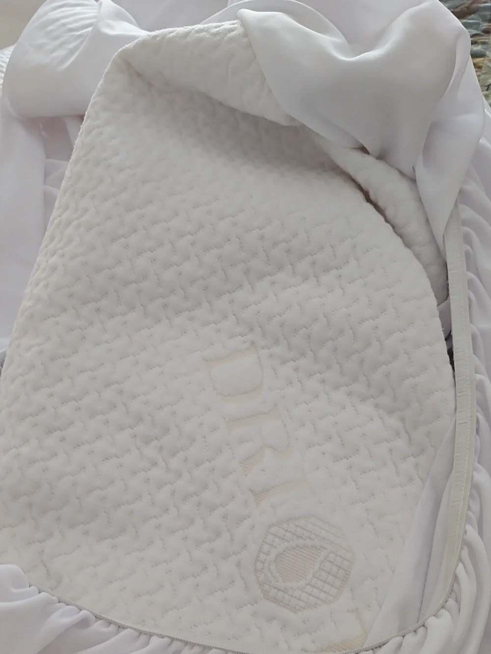 White Mattress Pad Cover